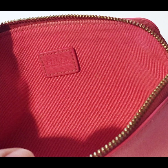 Furla pink saffiano leather zip pouch wallet - Picture 5 of 8
